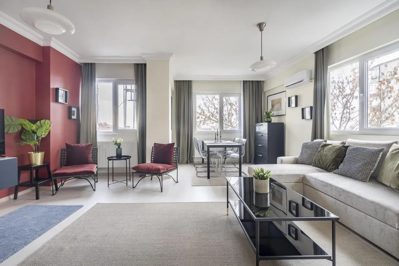 Modern Flat With Balcony On Bagdat Street Apartment Istanbul 0*,  Turcia