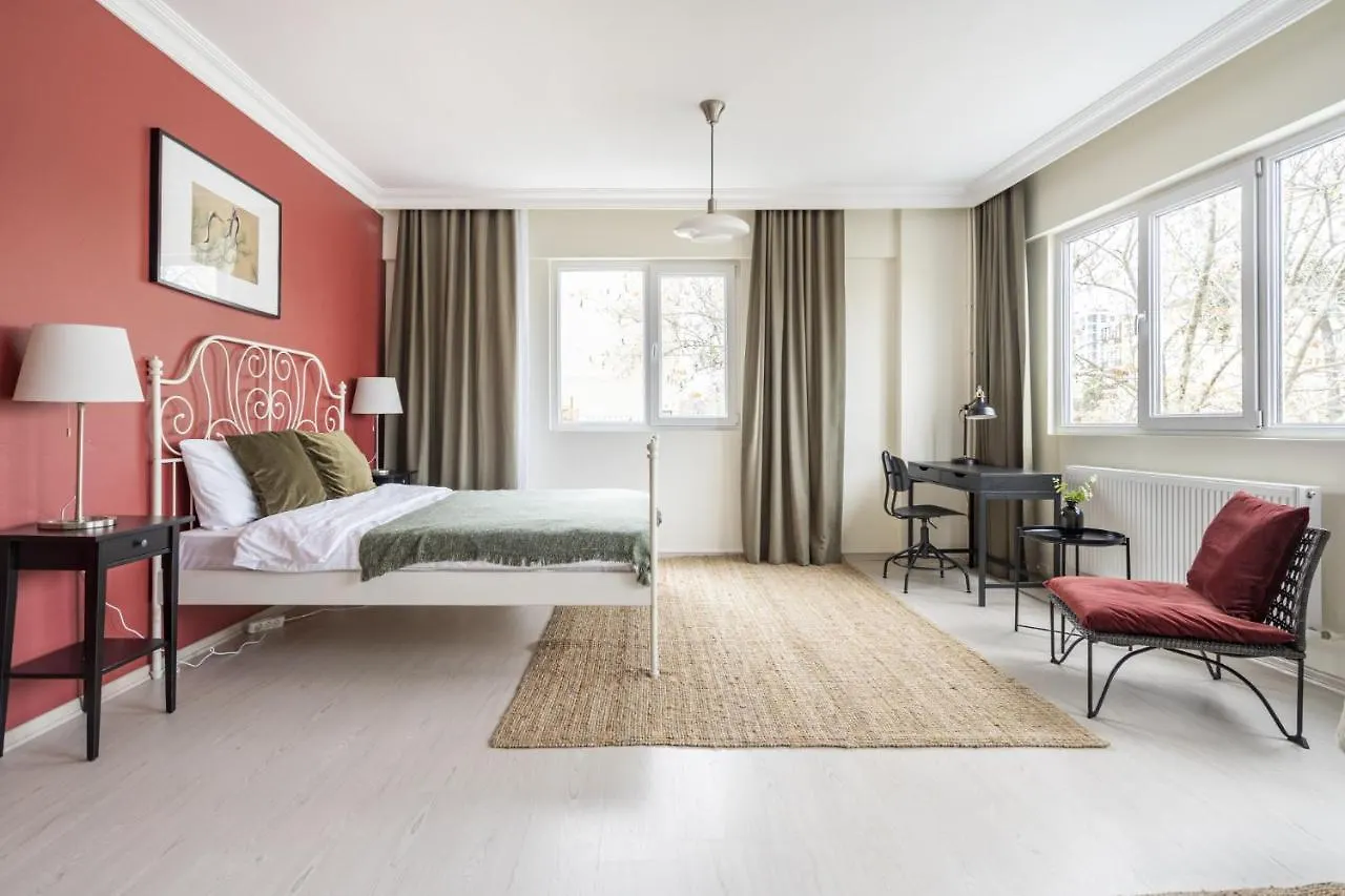 Modern Flat With Balcony On Bagdat Street Apartment Istanbul